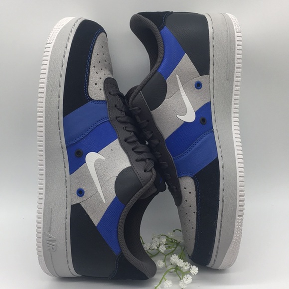 Nike Air Force 1 Low Atmosphere Grey Game Royal - Picture 4 of 8